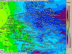 Eisiger Februarbeginn im Nordosten
