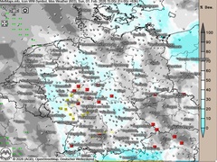 Regen- und schneefrei durch den Nachmittag?